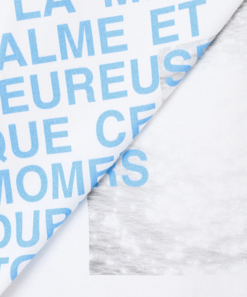 CALMER（カルメール）の「Printed T-shirt（Tシャツ/カットソー・レディース・ブルー系その他/レッド・FREE）」の18枚目の写真