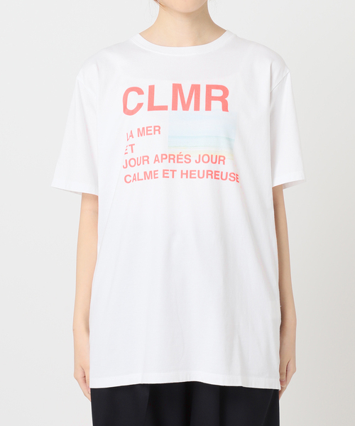 CALMER（カルメール）の「Printed T-shirt（Tシャツ/カットソー・レディース・ブルー系その他/レッド・FREE）」の19枚目の写真