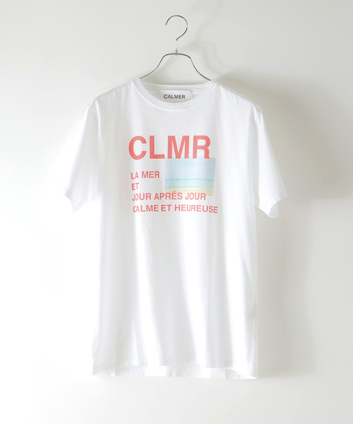 CALMER（カルメール）の「Printed T-shirt（Tシャツ/カットソー・レディース・ブルー系その他/レッド・FREE）」の21枚目の写真
