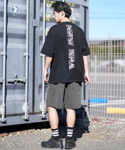 NEW ERA(ニューエラ)の「【ムラサキスポーツ限定】NEW ERA/ニューエラ 半袖 Tシャツ バックプリント 15159348/15159349/15159350(Tシャツ/カットソー・メンズ・ホワイト/ブラック/ストーン・M/XL/L)」の12枚目の写真