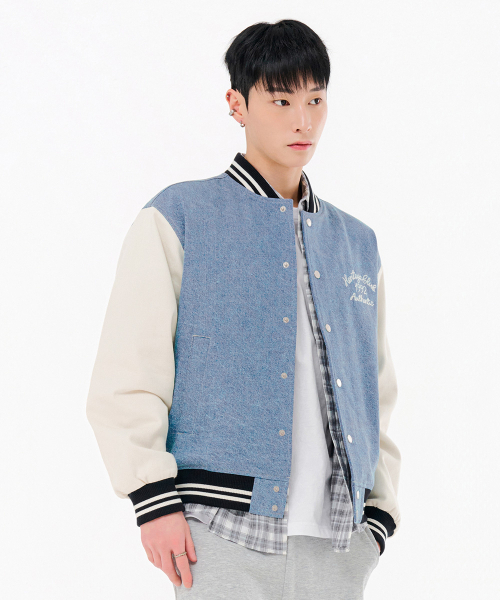 CHASECULT(チェイスカルト)の「共用デニムバスティジャケット-FARU4131B0N(デニムジャケット・メンズ・ブルー・90/100/95/105)」の3枚目の写真