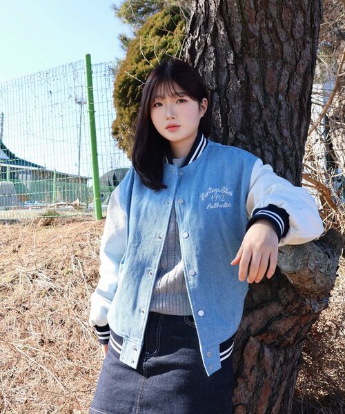 CHASECULT(チェイスカルト)の「共用デニムバスティジャケット-FARU4131B0N(デニムジャケット・メンズ・ブルー・90/100/95/105)」の7枚目の写真