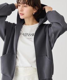 ROPE' PICNIC | コクーンシルエットダブルジップフーディ(パーカー)