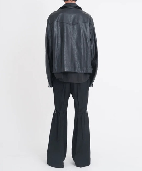 Tamme（タム）の「【TAMME/タム】LEATHER MK3 JACKET（その他アウター・メンズ・ブラック・1）」の5枚目の写真