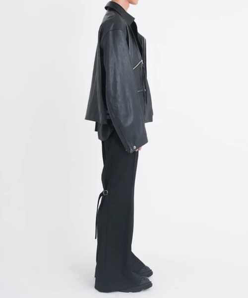 Tamme（タム）の「【TAMME/タム】LEATHER MK3 JACKET（その他アウター・メンズ・ブラック・1）」の6枚目の写真