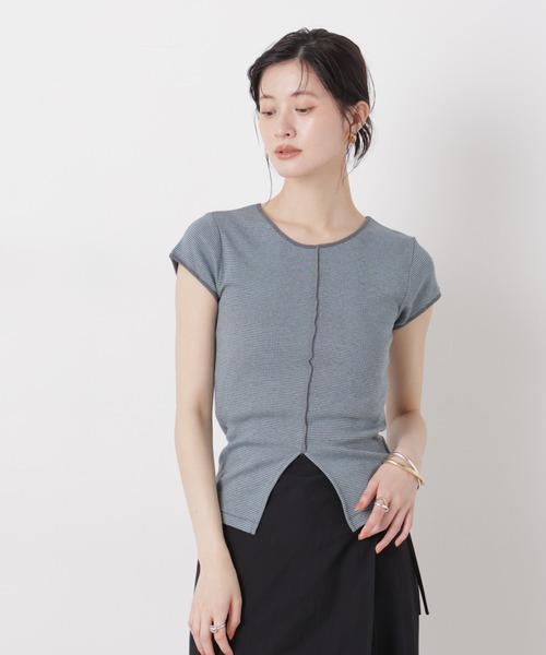 NANO universe（ナノユニバース）の「Robert P. Miller/Prib Slit S/S tee（Tシャツ/カットソー・レディース・その他2/その他1/アイボリー・FREE）」の7枚目の写真