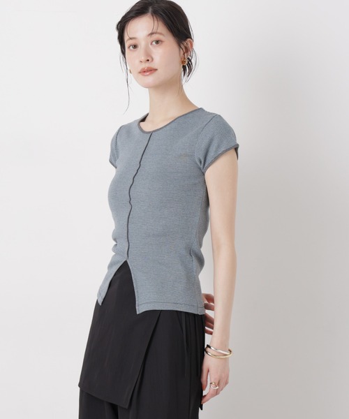 NANO universe（ナノユニバース）の「Robert P. Miller/Prib Slit S/S tee（Tシャツ/カットソー・レディース・その他2/その他1/アイボリー・FREE）」の8枚目の写真