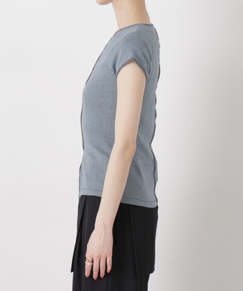 NANO universe（ナノユニバース）の「Robert P. Miller/Prib Slit S/S tee（Tシャツ/カットソー・レディース・その他2/その他1/アイボリー・FREE）」の13枚目の写真