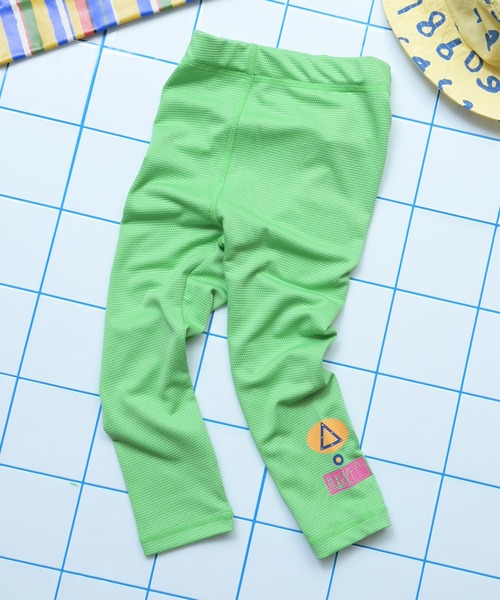 MARKEY'S(マーキーズ)の「【水着/UVカット】ラッシュガードレギンス(ラッシュガード・キッズ・グリーン/ブルー・80/90/100/110/120/130/140)」の3枚目の写真