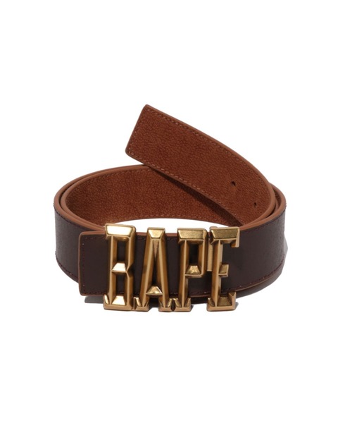 A BATHING APE（アベイシングエイプ）の「COLLEGE MONOGRAM REVERSIBLE BELT（ベルト・メンズ・ブラック/ブラウン・FREE）」の10枚目の写真