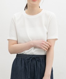 【UVカット】半袖ワッフルTシャツ