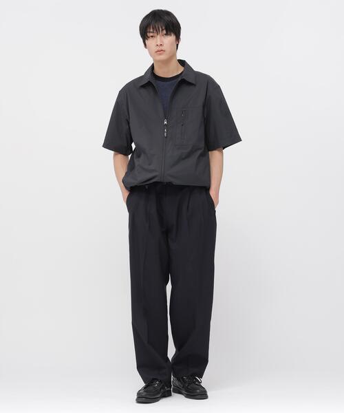 MARGARET HOWELL(マーガレットハウエル)の「SUPERFINE MERINO JERSEY TOP(Tシャツ/カットソー・メンズ・ネイビー/グレー系その他3・LARGE/MEDIUM)」の9枚目の写真