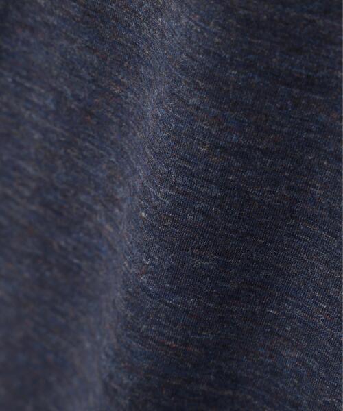 MARGARET HOWELL(マーガレットハウエル)の「SUPERFINE MERINO JERSEY TOP(Tシャツ/カットソー・メンズ・ネイビー/グレー系その他3・LARGE/MEDIUM)」の12枚目の写真