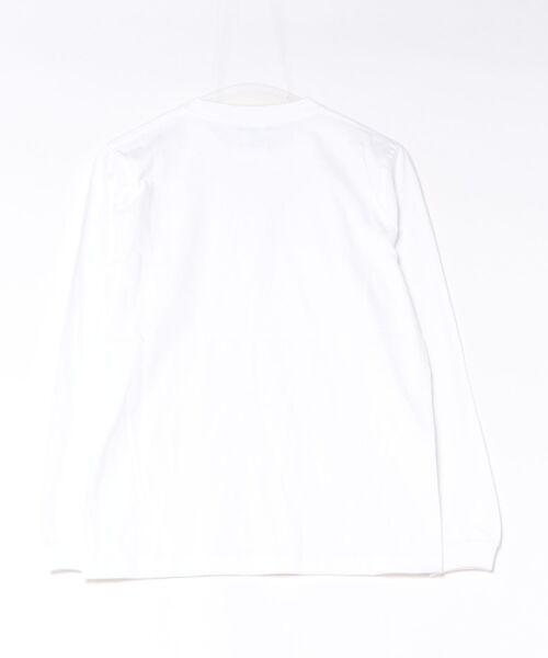 LIFEMAX(ライフマックス)の「【LIFEMAX/ライフマックス】5.6オンスハイグレードロングスリーブTシャツ(ホワイト)/ホワイト オーバーサイズ 厚手 長袖 無地(Tシャツ/カットソー・メンズ・ホワイト・X-SMALL/SMALL/MEDIUM/LARGE/X-LARGE)」の2枚目の写真