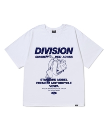 PDディビジョン 半袖Tシャツ ホワイト