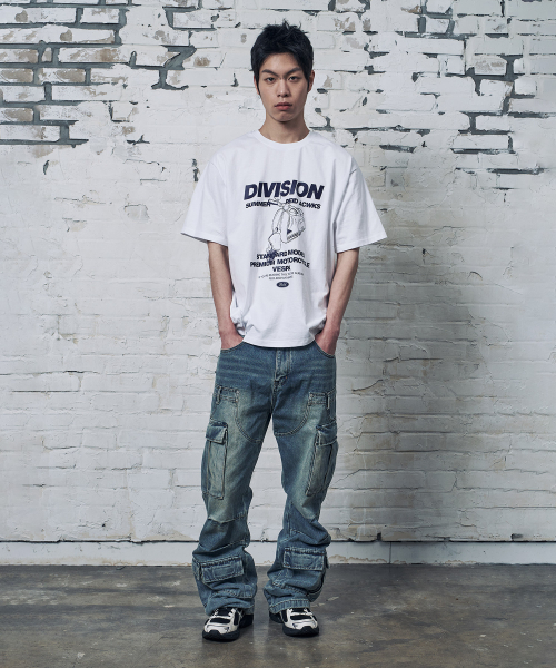 PEID（ペイド）の「PDディビジョン 半袖Tシャツ ホワイト（Tシャツ/カットソー・レディース・ホワイト・2/3/4/5/6/1）」の6枚目の写真