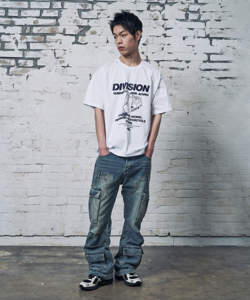 PEID（ペイド）の「PDディビジョン 半袖Tシャツ ホワイト（Tシャツ/カットソー・レディース・ホワイト・2/3/4/5/6/1）」の8枚目の写真