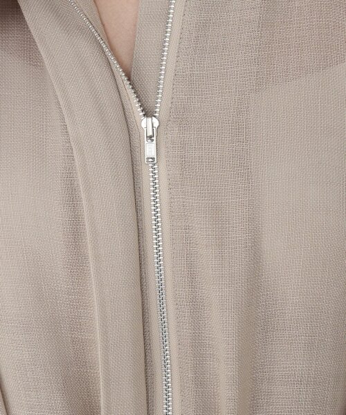 Jena espace merveilleux（ジェナ　エスパスメルヴェイユ）の「ドロストタックブルゾン（ベスト・レディース・チャコールグレー/ベージュ/ブラウン・FREE）」の6枚目の写真