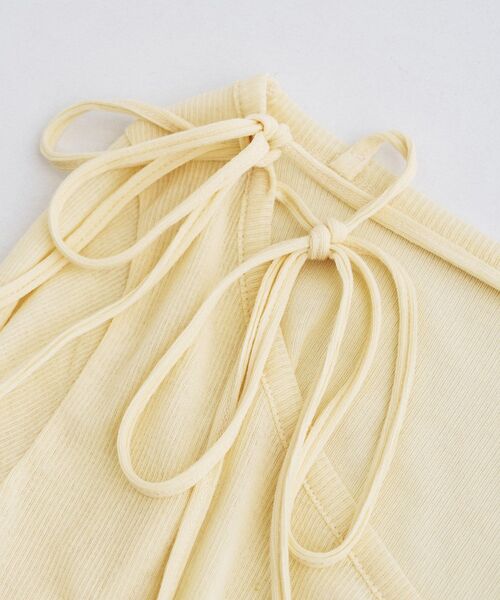 CODE A(コードエー)の「jersey ribbon pullover(Tシャツ/カットソー・レディース・ホワイト/ブラック/ライトイエロー系・00)」の21枚目の写真