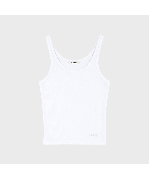 LAZYZ(レイジジ)の「デイリースリーブレス(3色)(Tシャツ/カットソー・レディース・ブラック/アッシュグレー/ホワイト・F)」の2枚目の写真