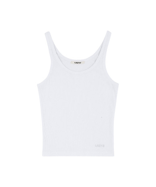 LAZYZ(レイジジ)の「デイリースリーブレス(3色)(Tシャツ/カットソー・レディース・ブラック/アッシュグレー/ホワイト・F)」の6枚目の写真
