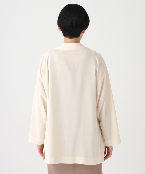 Elura（エルーラ）の「≪イージーケア≫アイロンいらずゆるジャケット/659652（テーラードジャケット・レディース・ブラック/ブラウン/ピンク/オフホワイト・FREE）」の14枚目の写真