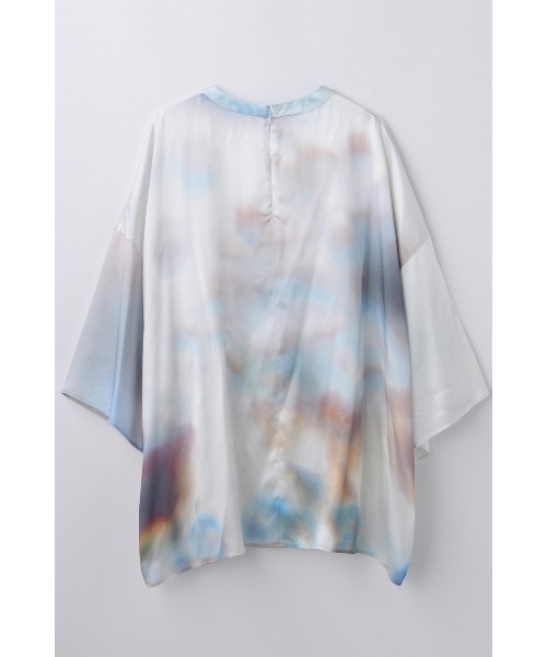 ENFOLD(エンフォルド)の「BIG SILHOUETTE T-SHIRT(Tシャツ/カットソー・レディース・マルチ/ホワイト系その他2・38)」の3枚目の写真