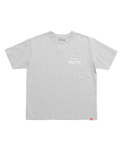 Manhattan Portage(マンハッタンポーテージ)の「Short Sleeve Print T-Shirts(Tシャツ/カットソー・メンズ・ホワイト/ブラック/ヘザーグレー・SMALL/X-LARGE/LARGE/MEDIUM)」の3枚目の写真