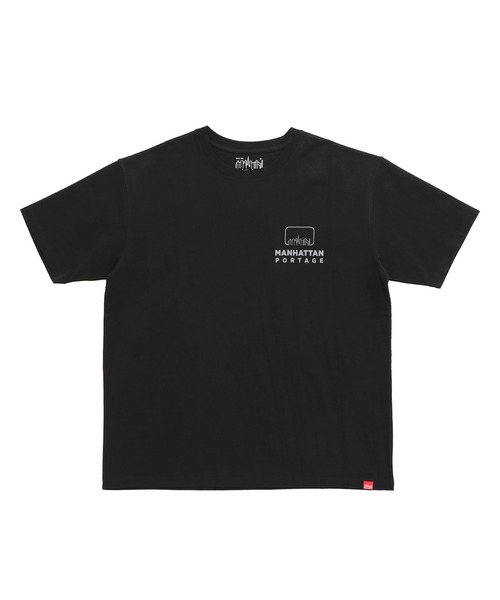 Manhattan Portage(マンハッタンポーテージ)の「Short Sleeve Print T-Shirts(Tシャツ/カットソー・メンズ・ホワイト/ブラック/ヘザーグレー・SMALL/X-LARGE/LARGE/MEDIUM)」の2枚目の写真