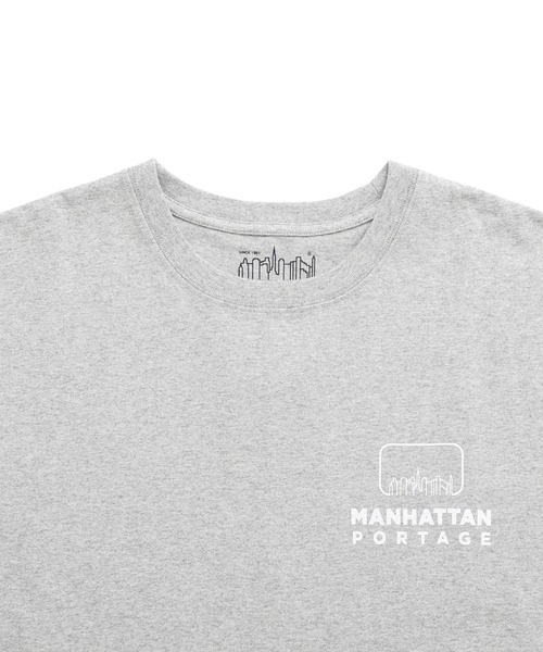 Manhattan Portage(マンハッタンポーテージ)の「Short Sleeve Print T-Shirts(Tシャツ/カットソー・メンズ・ホワイト/ブラック/ヘザーグレー・SMALL/X-LARGE/LARGE/MEDIUM)」の9枚目の写真