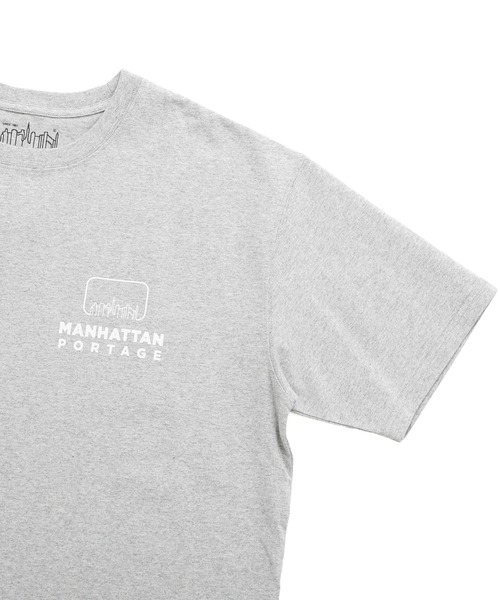 Manhattan Portage(マンハッタンポーテージ)の「Short Sleeve Print T-Shirts(Tシャツ/カットソー・メンズ・ホワイト/ブラック/ヘザーグレー・SMALL/X-LARGE/LARGE/MEDIUM)」の10枚目の写真