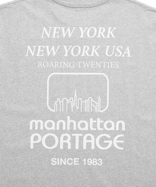 Manhattan Portage(マンハッタンポーテージ)の「Short Sleeve Print T-Shirts(Tシャツ/カットソー・メンズ・ホワイト/ブラック/ヘザーグレー・SMALL/X-LARGE/LARGE/MEDIUM)」の11枚目の写真