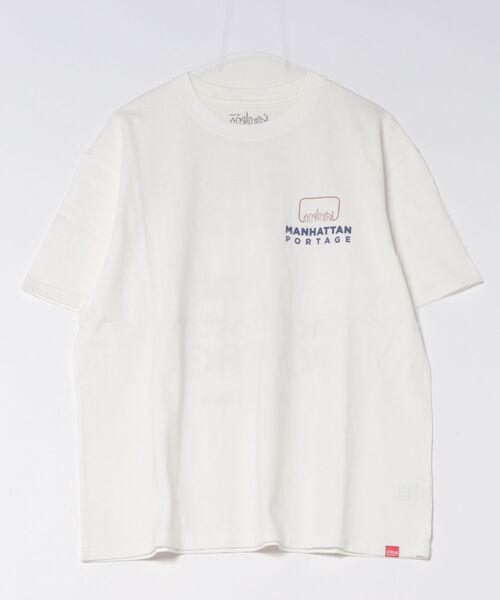 Manhattan Portage(マンハッタンポーテージ)の「Short Sleeve Print T-Shirts(Tシャツ/カットソー・メンズ・ホワイト/ブラック/ヘザーグレー・SMALL/X-LARGE/LARGE/MEDIUM)」の15枚目の写真
