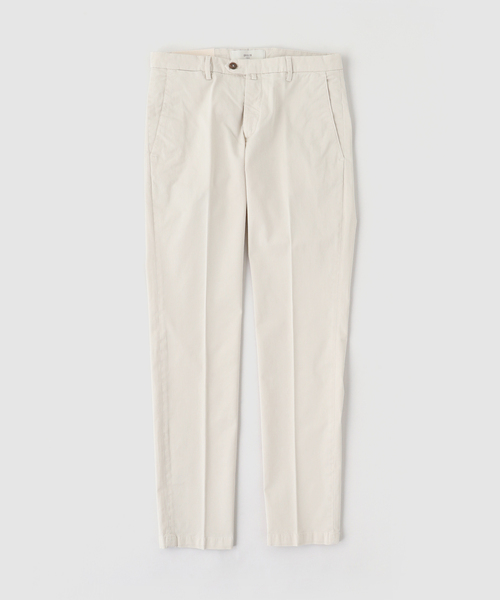 BRIGLIA 1949(ブリリア)の「BRIGLIA(ブリリア) GarmentDye Cotton Trousers(スラックス・メンズ・ネイビー/ベージュ/ブラウン/グレー/カーキ・50/48/46/44)」の3枚目の写真