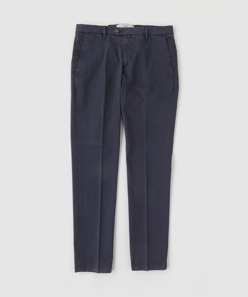 BRIGLIA 1949(ブリリア)の「BRIGLIA(ブリリア) GarmentDye Cotton Trousers(スラックス・メンズ・ネイビー/ベージュ/ブラウン/グレー/カーキ・50/48/46/44)」の5枚目の写真