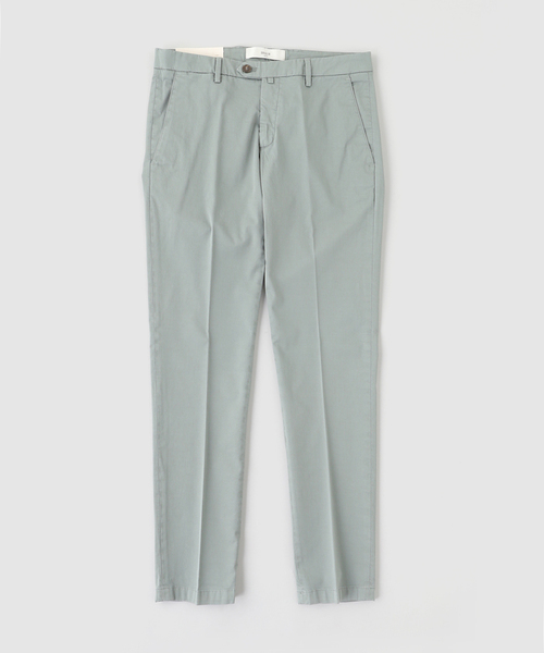 BRIGLIA 1949(ブリリア)の「BRIGLIA(ブリリア) GarmentDye Cotton Trousers(スラックス・メンズ・ネイビー/ベージュ/ブラウン/グレー/カーキ・50/48/46/44)」の4枚目の写真