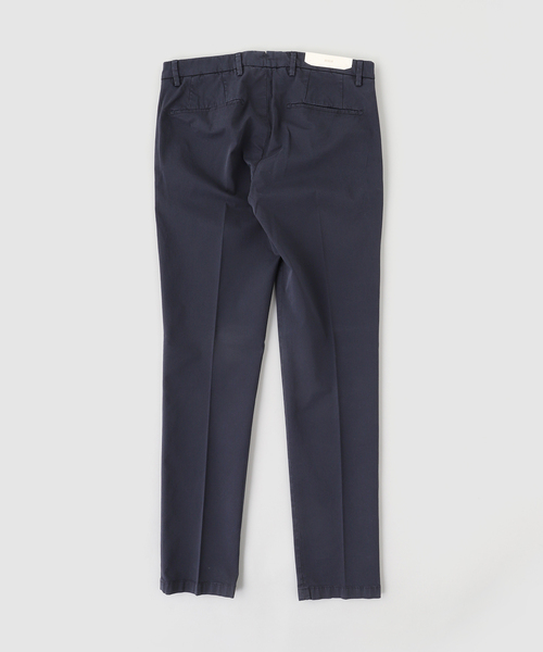 BRIGLIA 1949(ブリリア)の「BRIGLIA(ブリリア) GarmentDye Cotton Trousers(スラックス・メンズ・ネイビー/ベージュ/ブラウン/グレー/カーキ・50/48/46/44)」の6枚目の写真