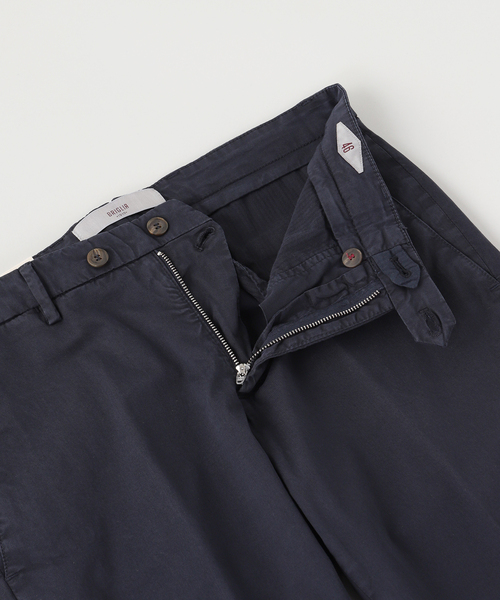BRIGLIA 1949(ブリリア)の「BRIGLIA(ブリリア) GarmentDye Cotton Trousers(スラックス・メンズ・ネイビー/ベージュ/ブラウン/グレー/カーキ・50/48/46/44)」の7枚目の写真