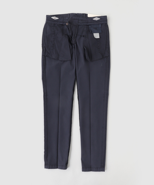 BRIGLIA 1949(ブリリア)の「BRIGLIA(ブリリア) GarmentDye Cotton Trousers(スラックス・メンズ・ネイビー/ベージュ/ブラウン/グレー/カーキ・50/48/46/44)」の8枚目の写真