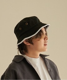 newhattan | 【newhattan】Washed Bucket Hat with Trim(キャップ)