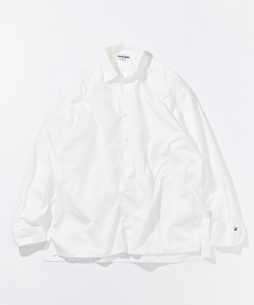 CAHLUMN（カウラム）の「CAHLUMN/カウラム Belgium Linen Open Collar