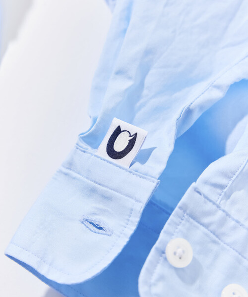 CAHLUMN(カウラム)の「CAHLUMN/カウラム Broadcloth Shirt/ブロードクロス シャツ(シャツ/ブラウス・メンズ・ホワイト/サックスブルー・MEDIUM/LARGE/X-LARGE/XX-LARGE)」の4枚目の写真