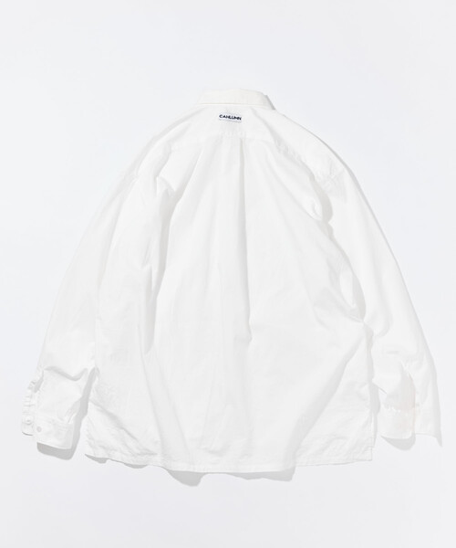 CAHLUMN(カウラム)の「CAHLUMN/カウラム Broadcloth Shirt/ブロードクロス シャツ(シャツ/ブラウス・メンズ・ホワイト/サックスブルー・MEDIUM/LARGE/X-LARGE/XX-LARGE)」の12枚目の写真