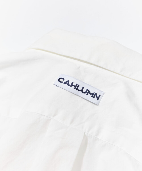CAHLUMN(カウラム)の「CAHLUMN/カウラム Broadcloth Shirt/ブロードクロス シャツ(シャツ/ブラウス・メンズ・ホワイト/サックスブルー・MEDIUM/LARGE/X-LARGE/XX-LARGE)」の11枚目の写真