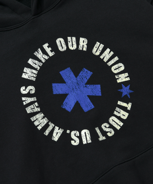 AMOU（アモウ）の「Lettering Circle HOODIE BALCK（パーカー・レディース・その他・1/2）」の8枚目の写真