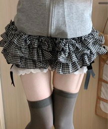 classical frill mini skirt（スカート）｜andwang（アンドワン）の