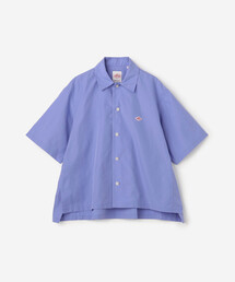 DANTON | オックスフォード 丸襟半袖プルオーバーシャツ SOLID WOMEN