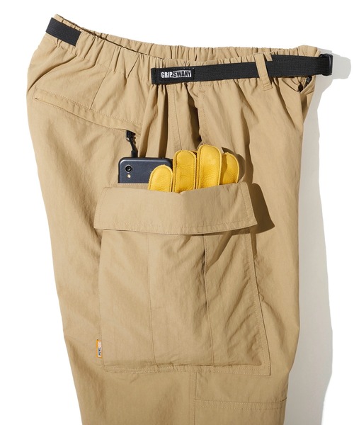 GRIP SWANY（グリップスワニー）の「【GSMP-154】 TUSSOR BUSH PANTS（その他パンツ・メンズ・Black/Olive・M/L/XL）」の4枚目の写真