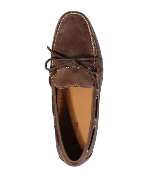 L.L.Bean（エルエルビーン）の「ハンドソーン・モカシン、キャンプ・モック（モカシン/デッキシューズ・メンズ・ダークブラウン・D7h/D7/D9/D8h/D8）」の4枚目の写真