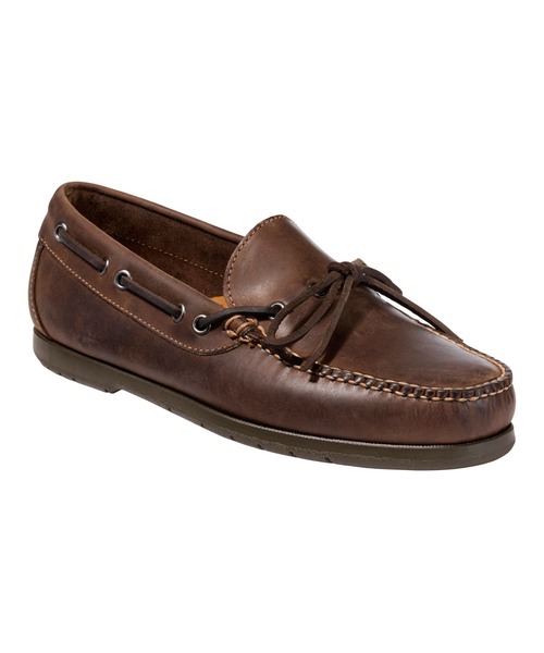 L.L.Bean（エルエルビーン）の「ハンドソーン・モカシン、キャンプ・モック（モカシン/デッキシューズ・メンズ・ダークブラウン・D7h/D7/D9/D8h/D8）」の6枚目の写真